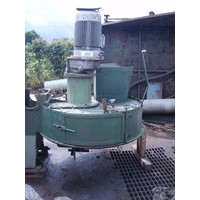 Green sand mixer EIRICH EBG4, with turbine